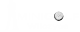 minigolf logo white